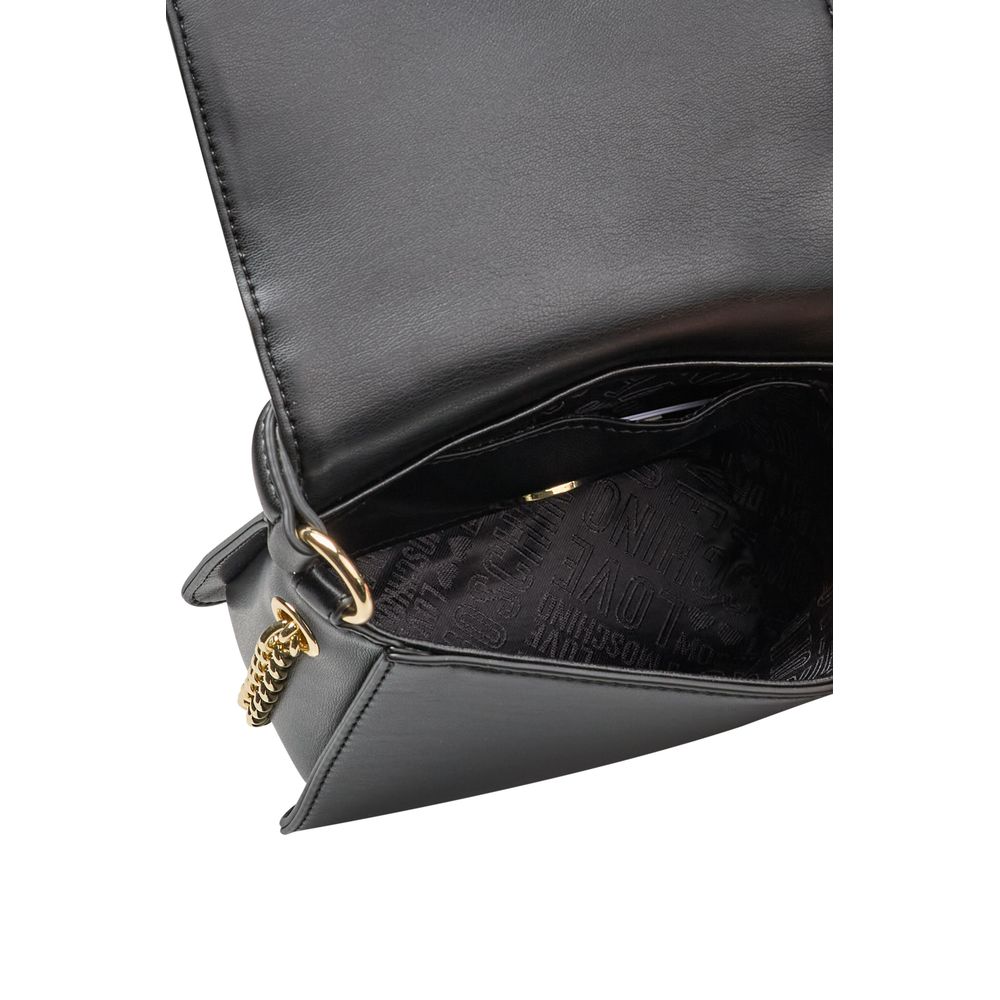 Love Moschino Schwarze Polyethylen-Damenhandtasche