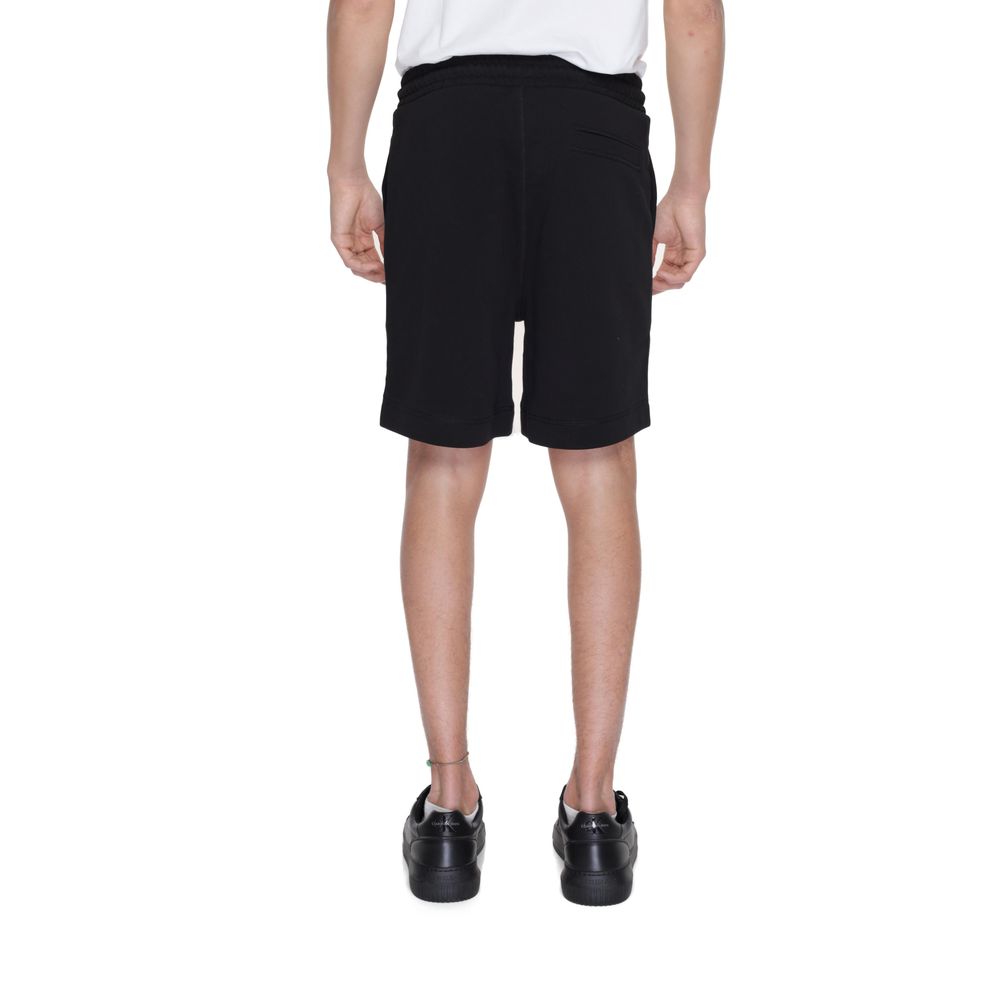 Hugo Boss Schwarze Baumwollshorts