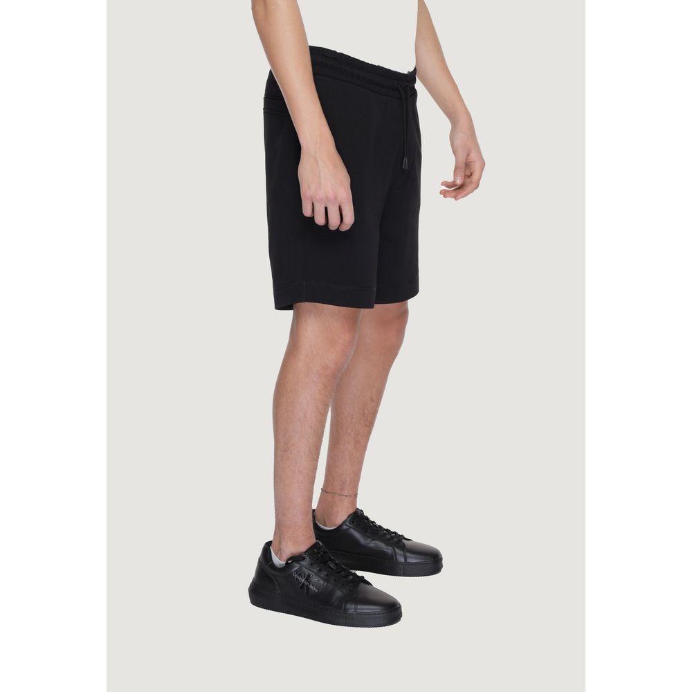 Hugo Boss Schwarze Baumwollshorts