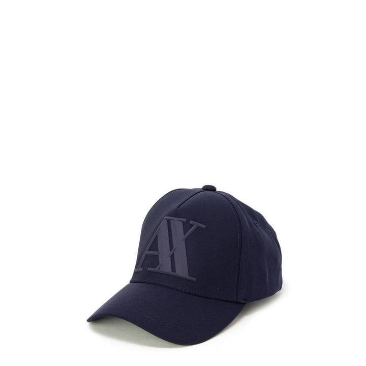 Armani Exchange Blaue Polyesterhüte und -kappen