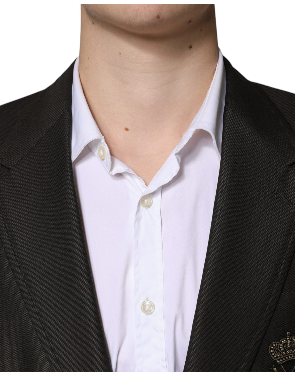 Dolce &amp; Gabbana Blazer Braun Grün Bienenwolle Jacke Mantel