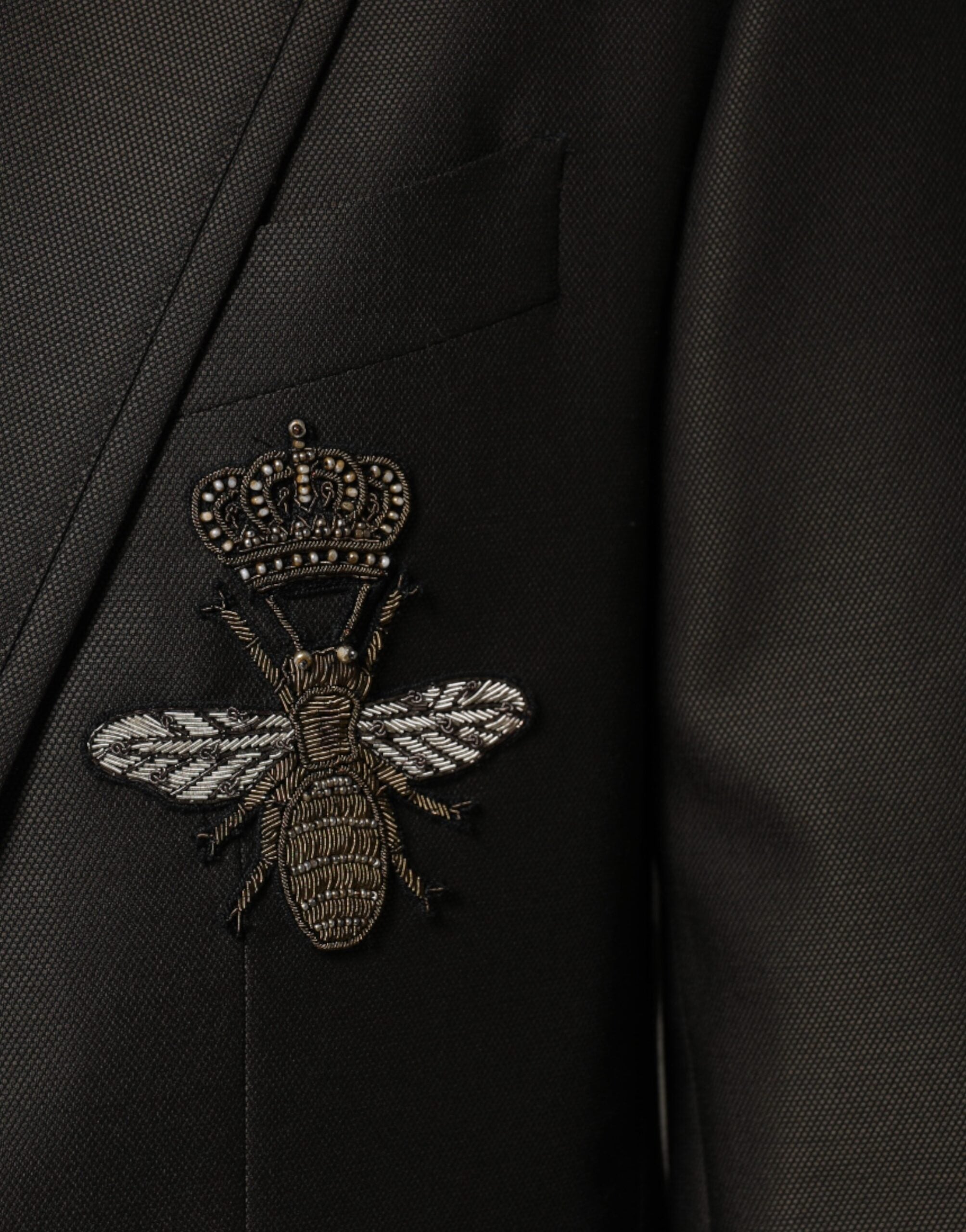 Dolce &amp; Gabbana Blazer Braun Grün Bienenwolle Jacke Mantel