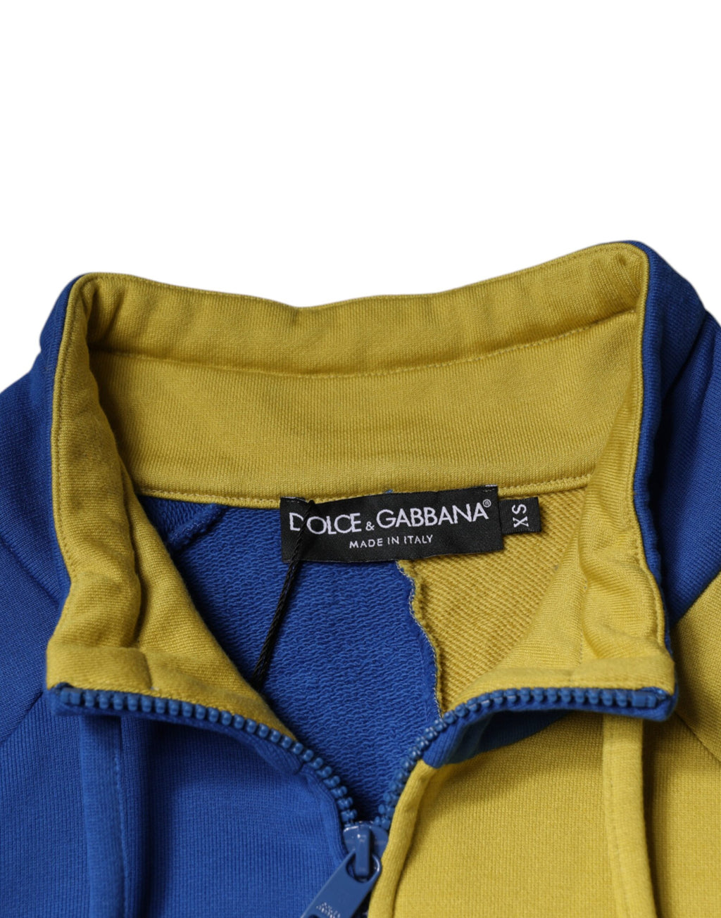 Dolce &amp; Gabbana Mehrfarbiges Patchwork-Sweatshirt für Herren