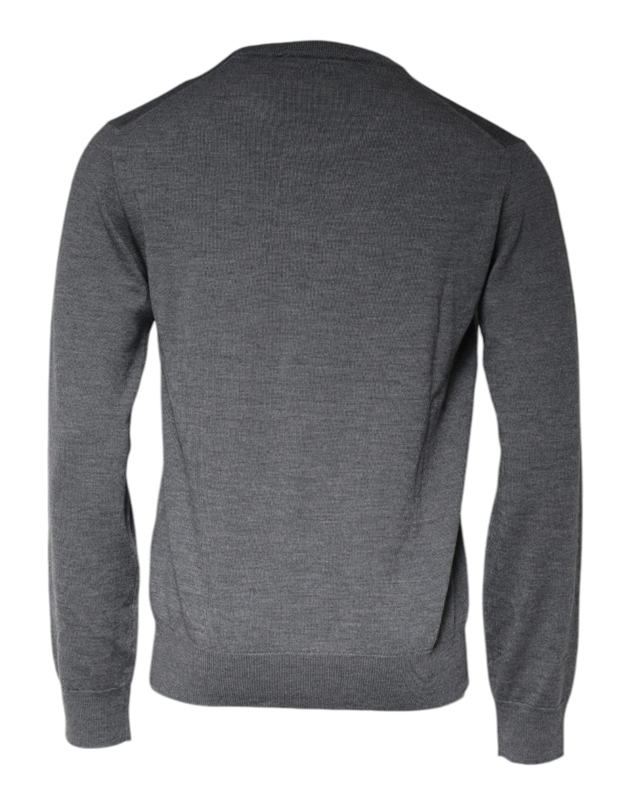 Dolce &amp; Gabbana Pullover mit Rundhalsausschnitt, Dunkelgrau