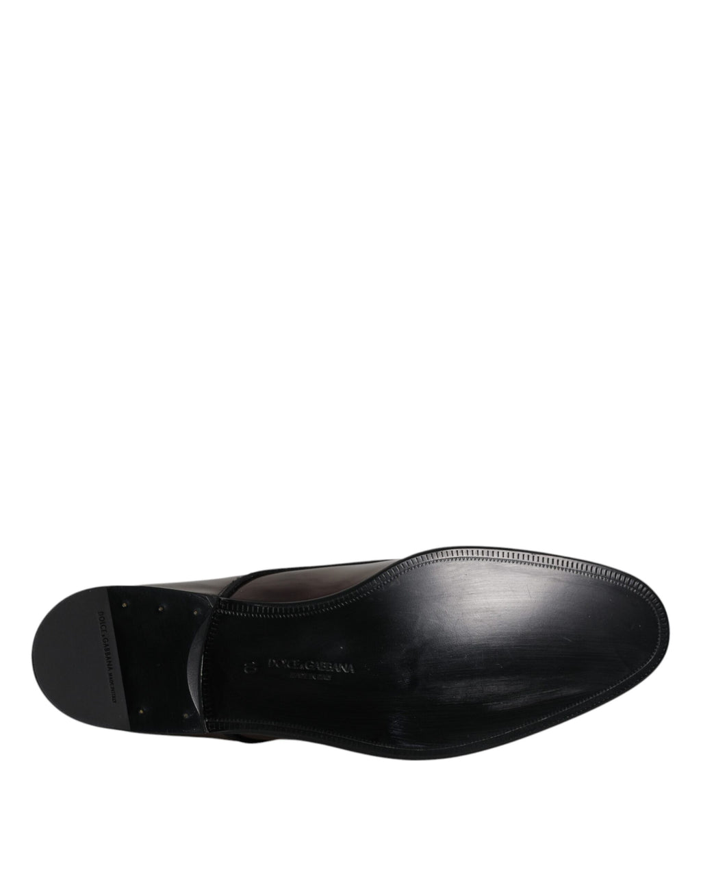 Dolce &amp; Gabbana – Pfauen-Derby-Schuhe aus Lackleder für Herren
