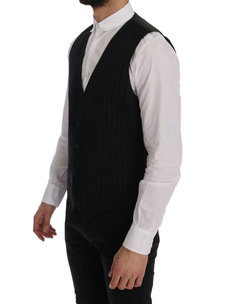 Dolce &amp; Gabbana Elegante gestreifte Weste