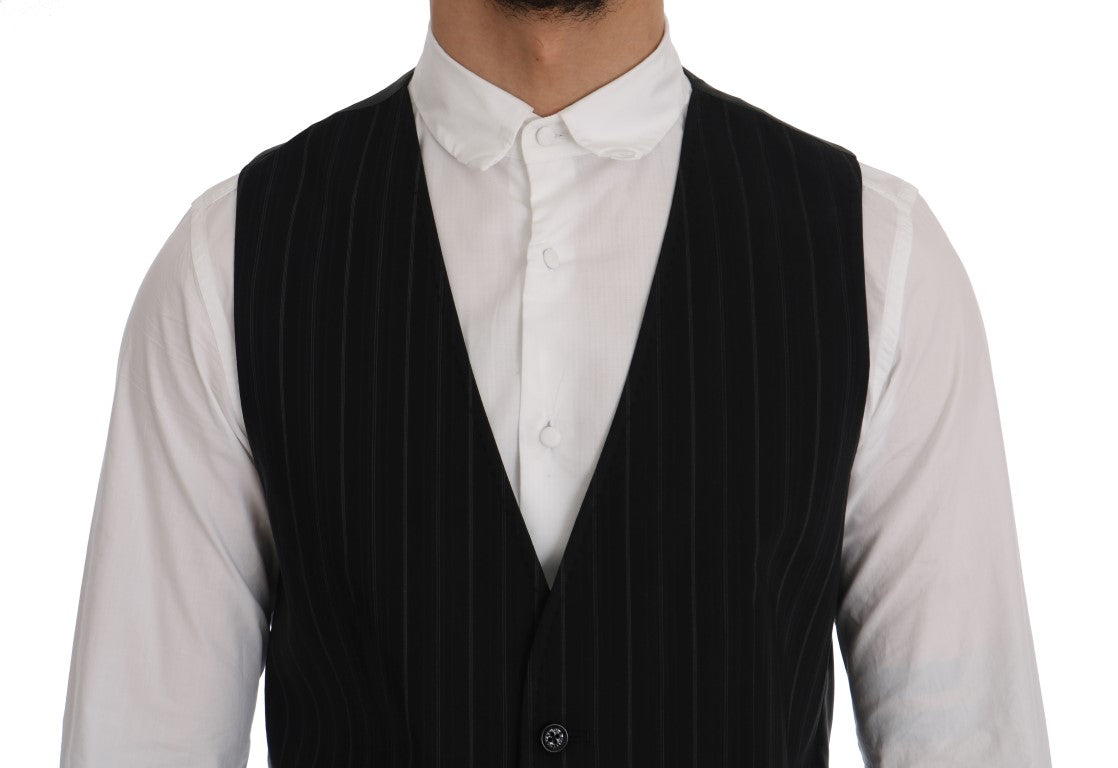 Dolce &amp; Gabbana Elegante gestreifte Weste