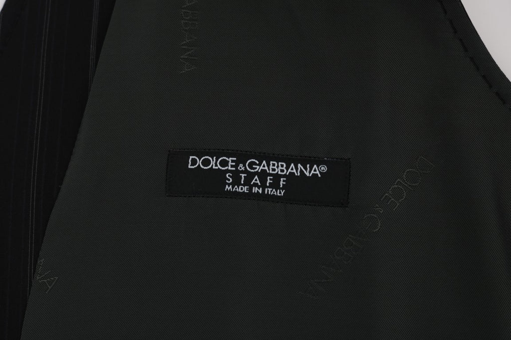 Dolce &amp; Gabbana Elegante gestreifte Weste