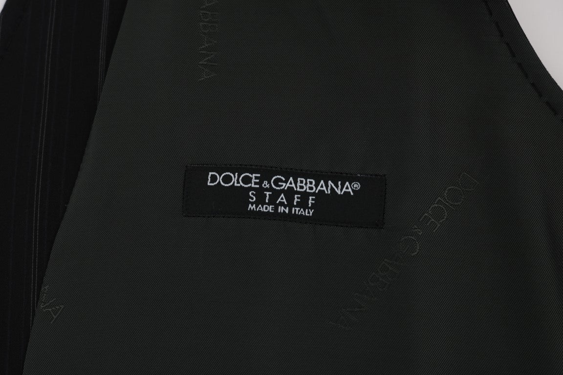 Dolce &amp; Gabbana Elegante gestreifte Weste