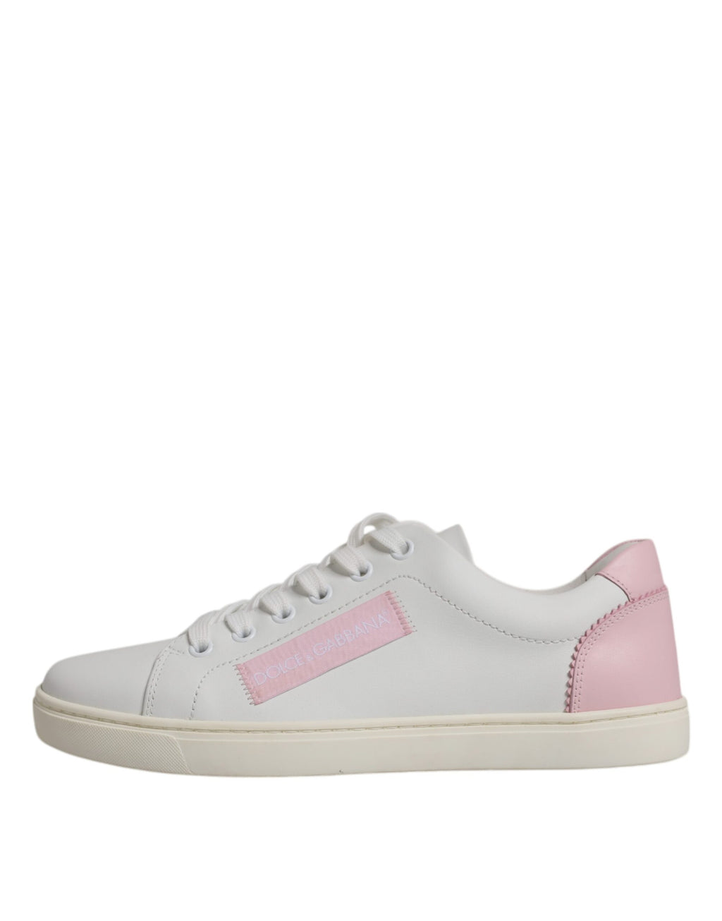 Dolce &amp; Gabbana – Klassische Sneakers aus Kalbsleder in Weiß