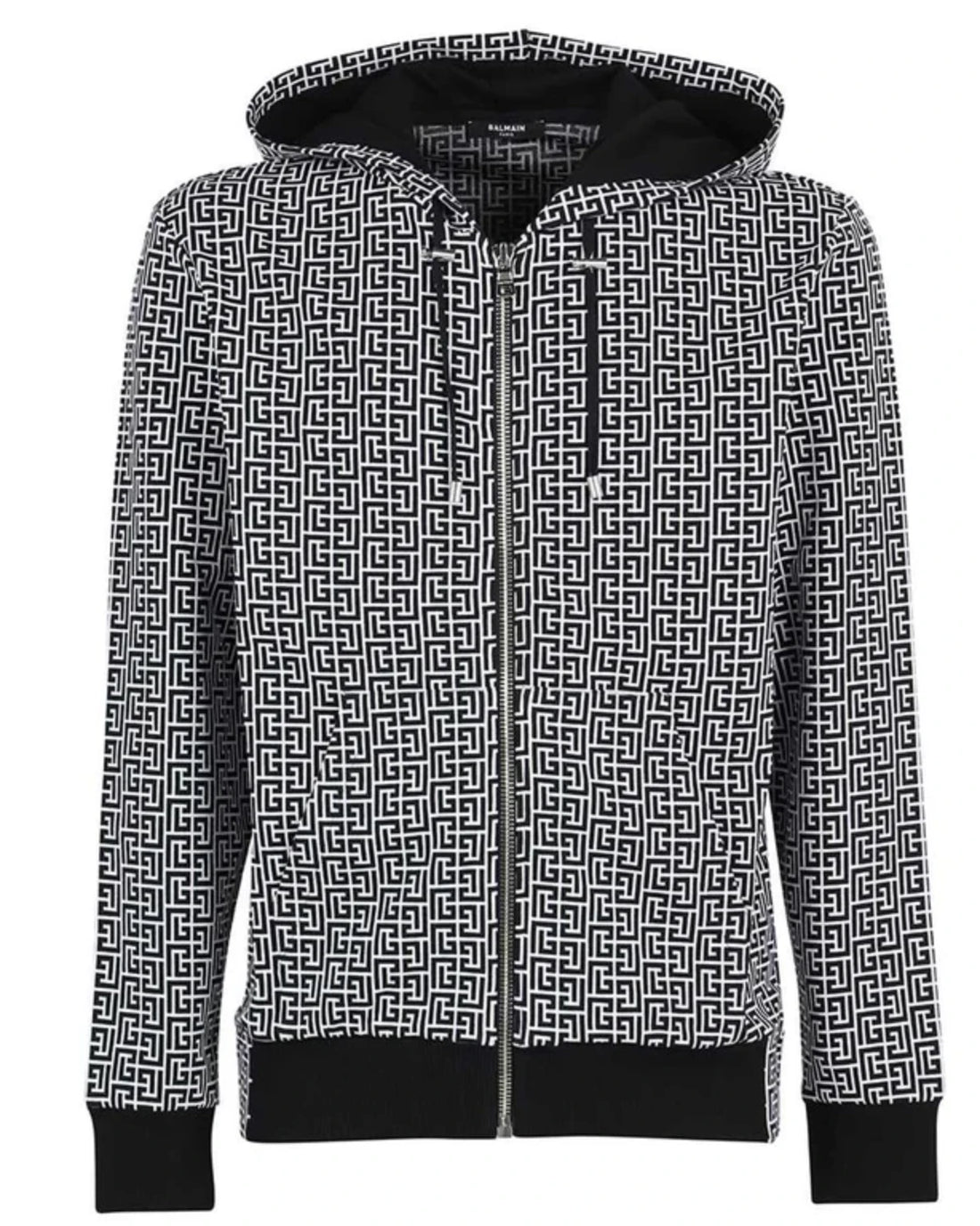 Balmain Sweatshirts Black Man
