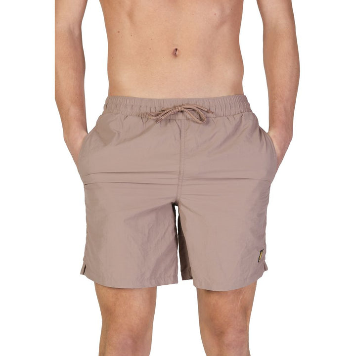 Lyle &amp; Scott Graue Nylon-Bademode