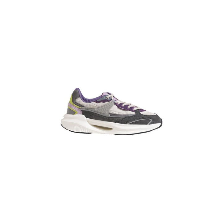 DATE Grauer Stoff-Sneaker