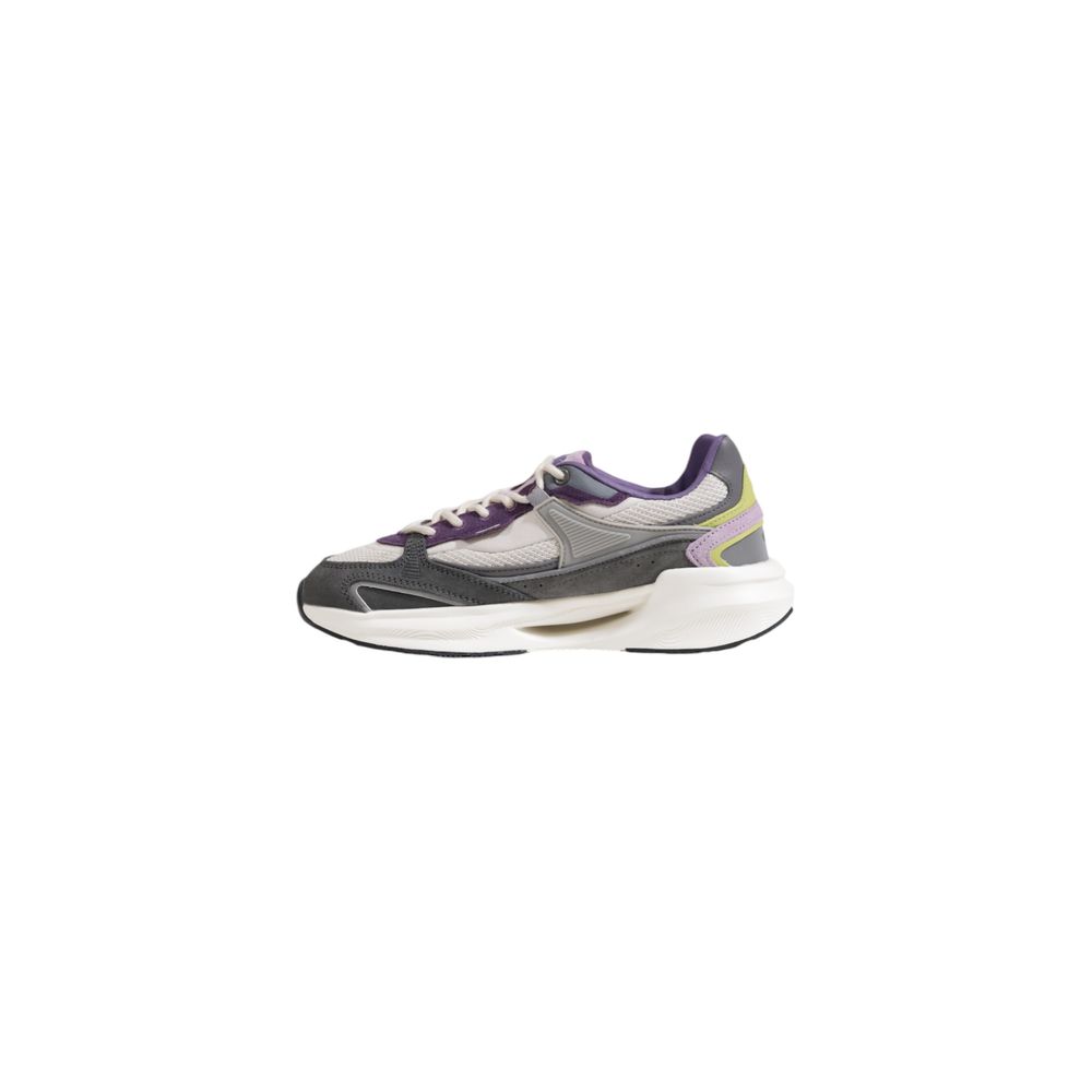 DATE Grauer Stoff-Sneaker