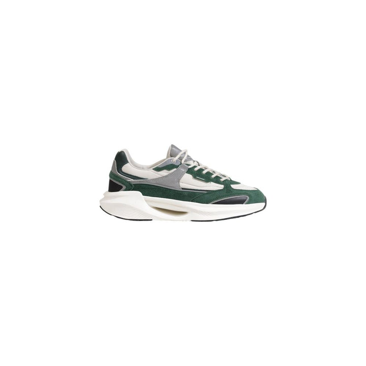DATE Grüner Ledersneaker