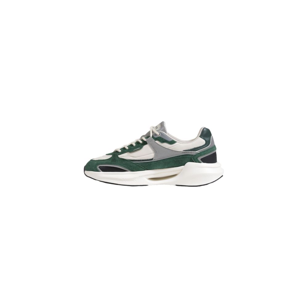 DATE Grüner Ledersneaker