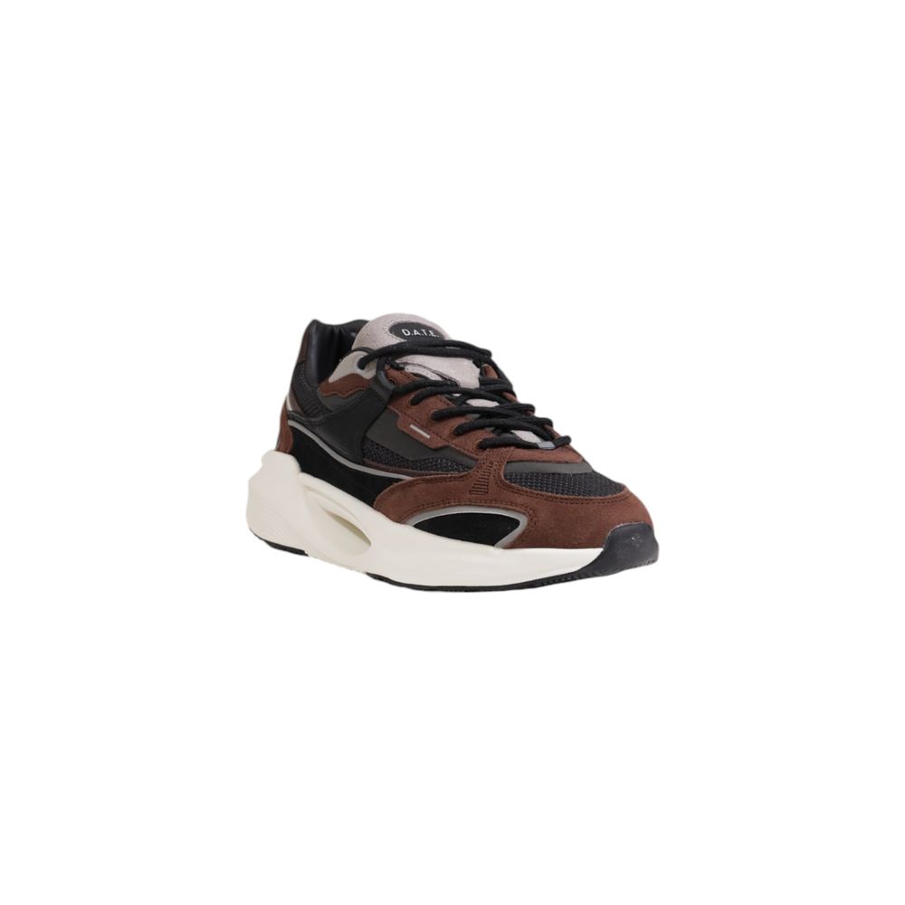 DATE Grauer Stoff-Sneaker