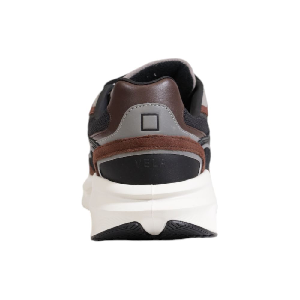 DATE Grauer Stoff-Sneaker