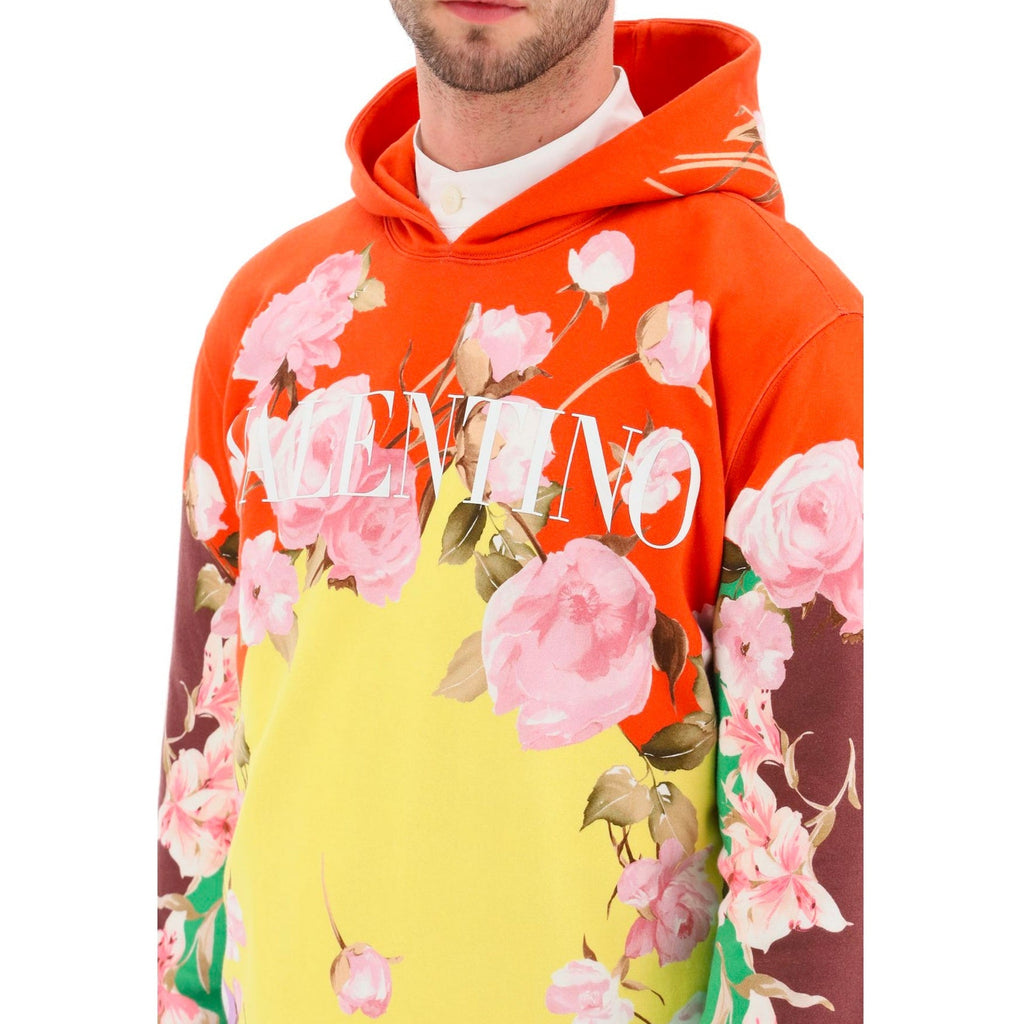 Valentino Logo Hooded Sweatshirt