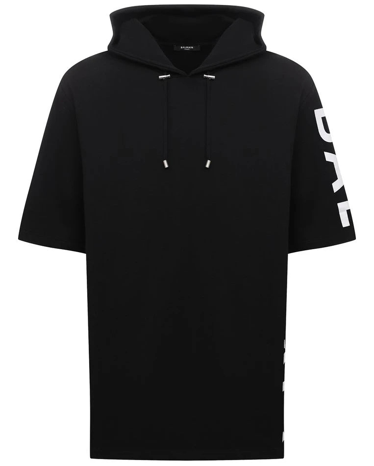 Balmain Sweatshirts Black Man