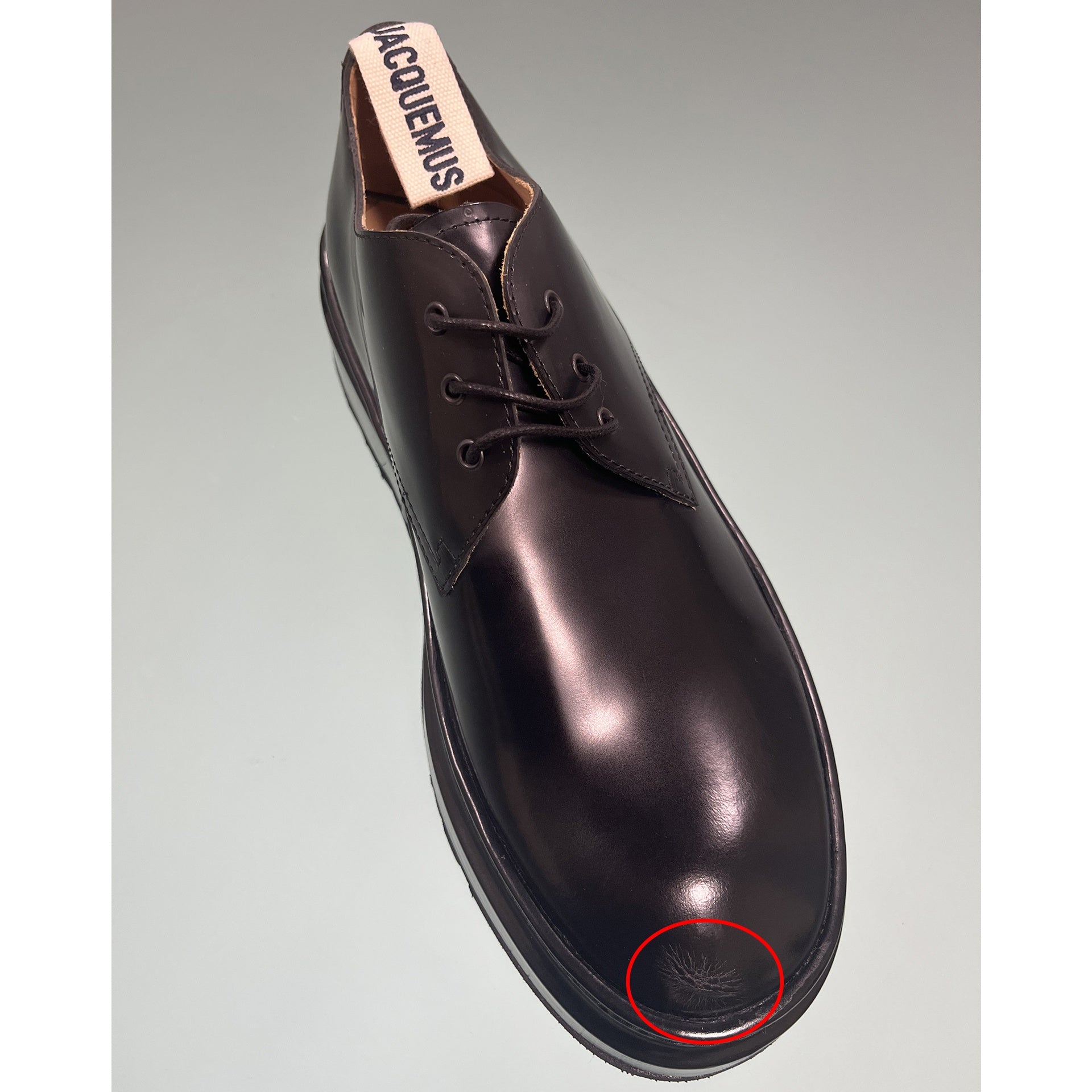 Jacquemus Pavan Leather Derbies