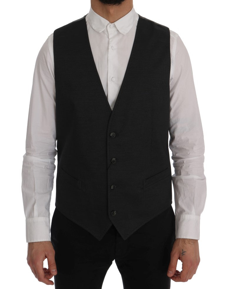Dolce &amp; Gabbana Elegante graue Weste