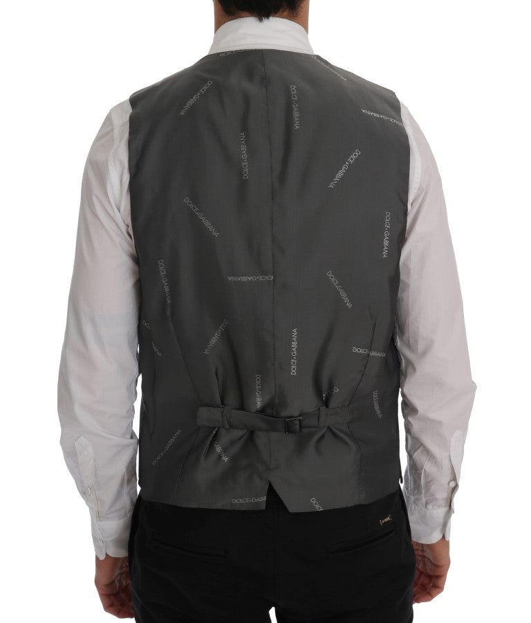Dolce &amp; Gabbana Elegante graue Weste