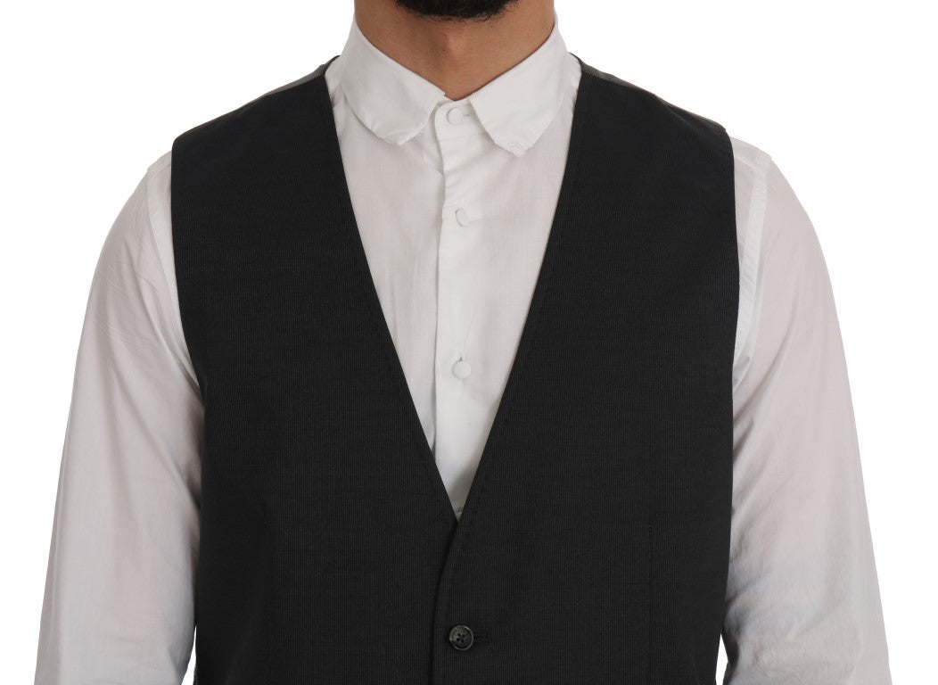 Dolce &amp; Gabbana Elegante graue Weste