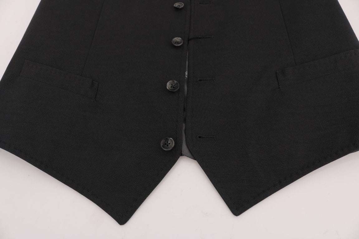 Dolce &amp; Gabbana Elegante graue Weste