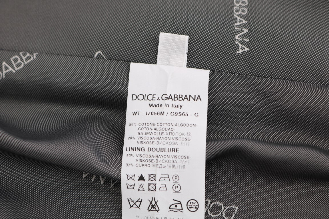 Dolce &amp; Gabbana Elegante graue Weste