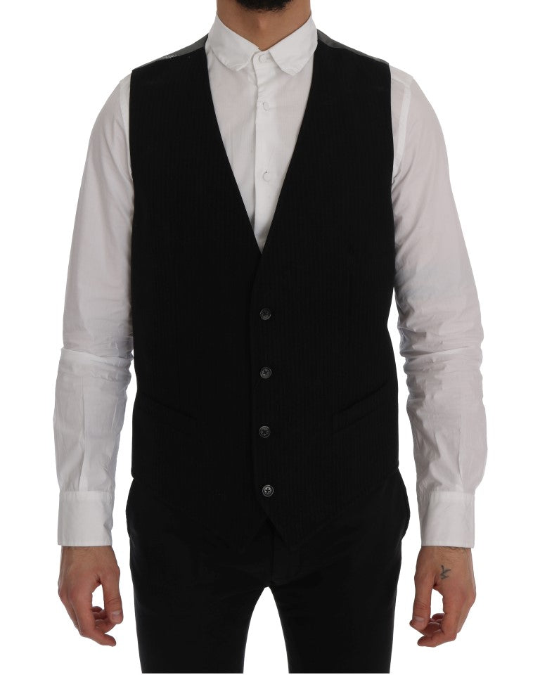 Dolce &amp; Gabbana Elegante gestreifte Weste