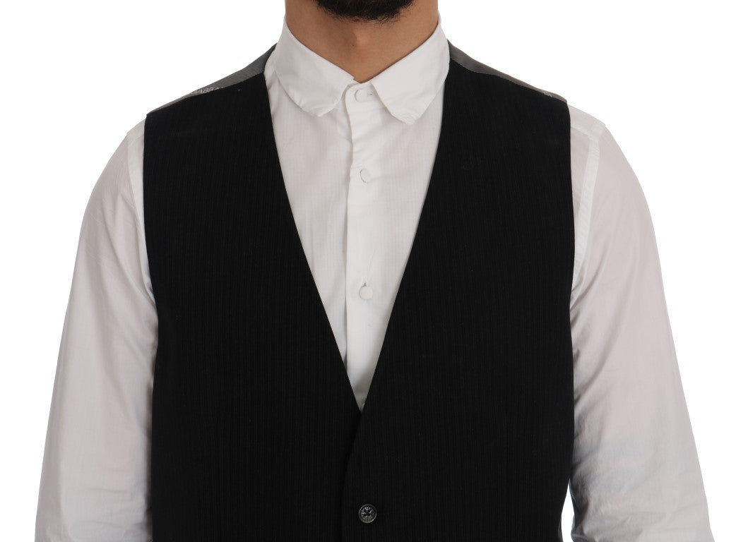 Dolce &amp; Gabbana Elegante gestreifte Weste