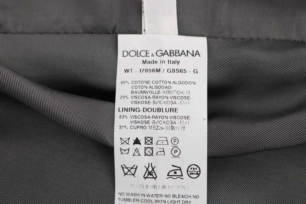 Dolce &amp; Gabbana Elegante gestreifte Weste