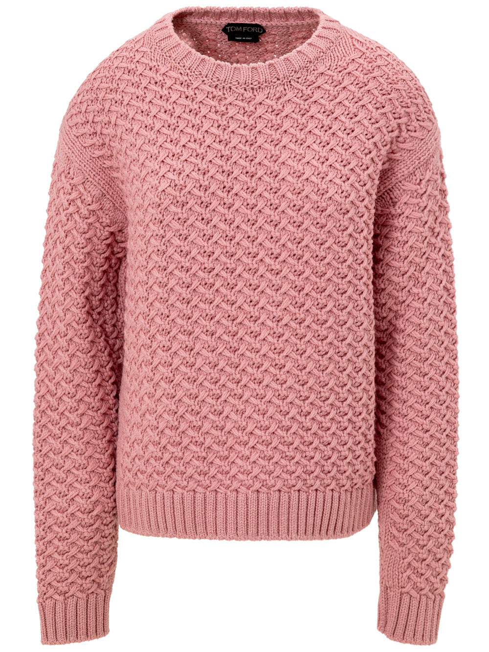 Tom Ford Pink Cable-Knit Virgin Wool Sweater – Women – Siebentaschen