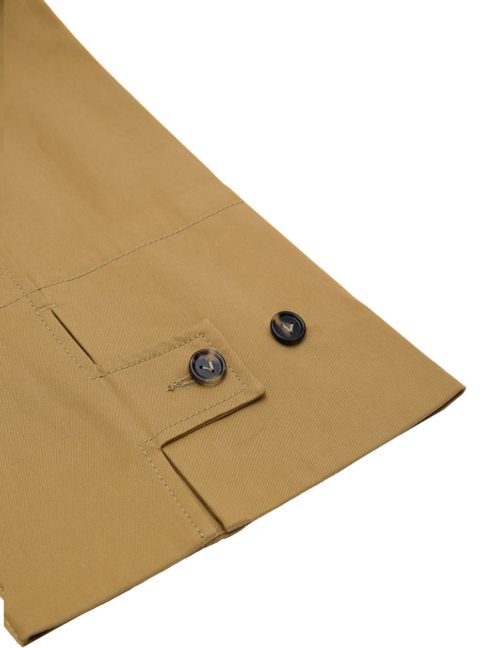 Bottega Veneta Beige Twill High-Waist Tailored Trousers – Siebentaschen
