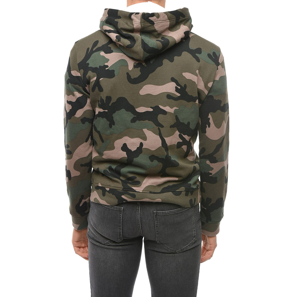 Valentino Garavani Valentino Camouflage Pattern Hoodie Sweatshirt – Siebentaschen