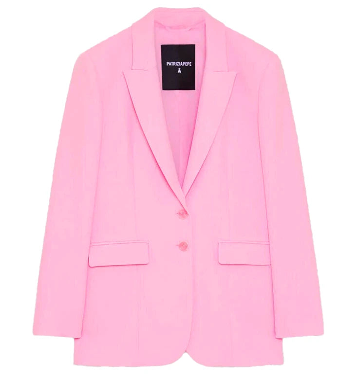 Patrizia Pepe Formal Jacket Pink Woman