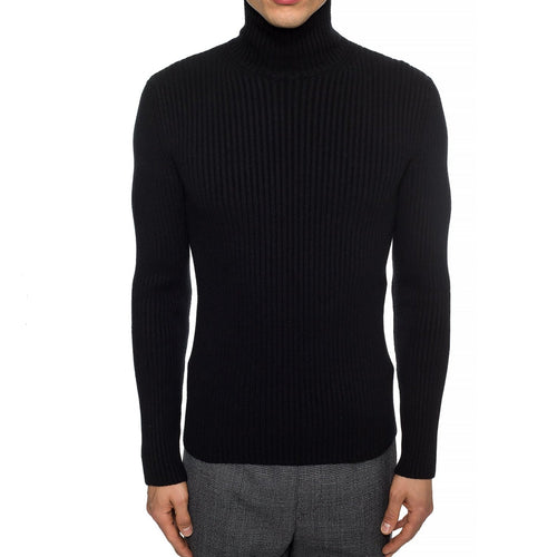 Balenciaga Cashmere Blend Rib Knit Turtleneck – Siebentaschen