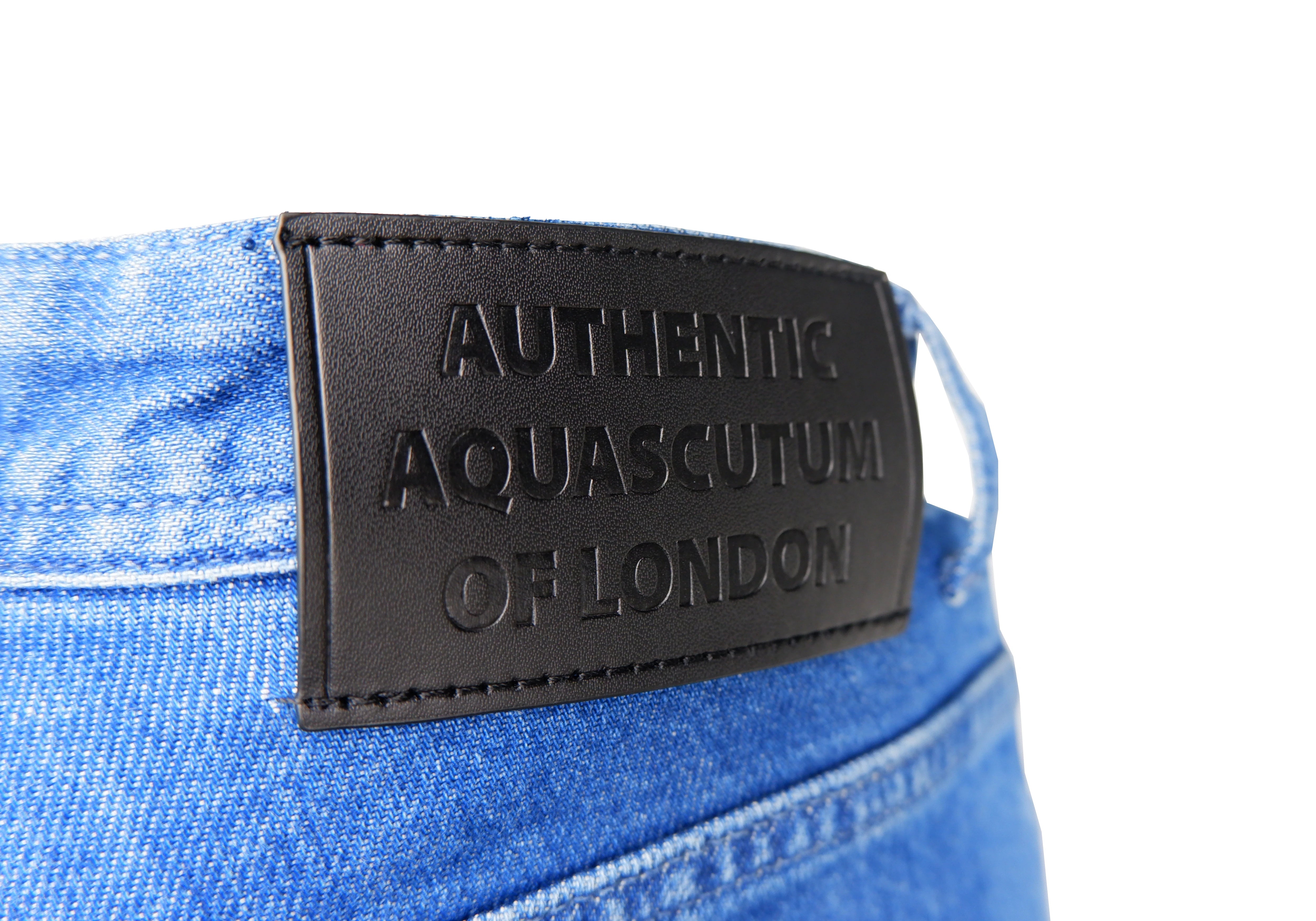 Aquascutum Denim Jeans Light Blue Man