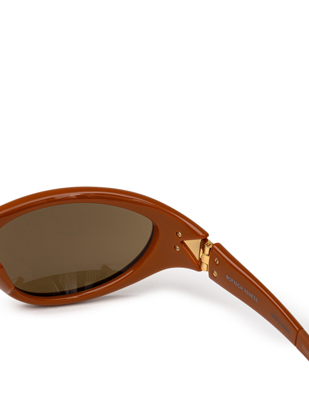 Bottega Veneta Brown Acetate Sporty Sunglasses – Siebentaschen