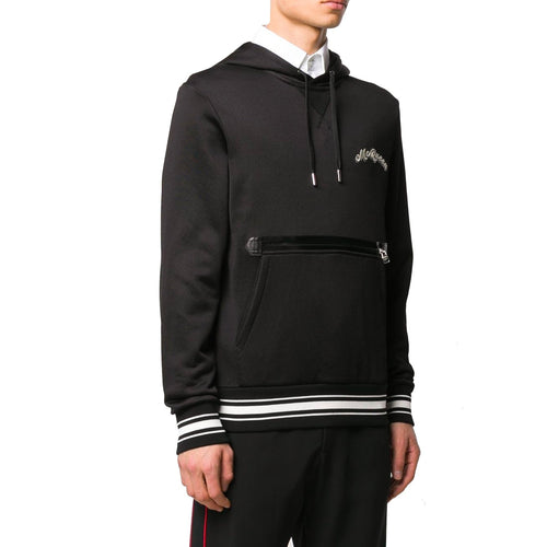Alexander McQueen Logo Hooded Sweatshirt – Siebentaschen