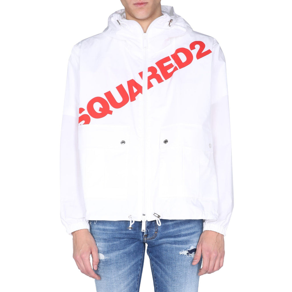 Dsquared2 Logo Hooded Windbreaker