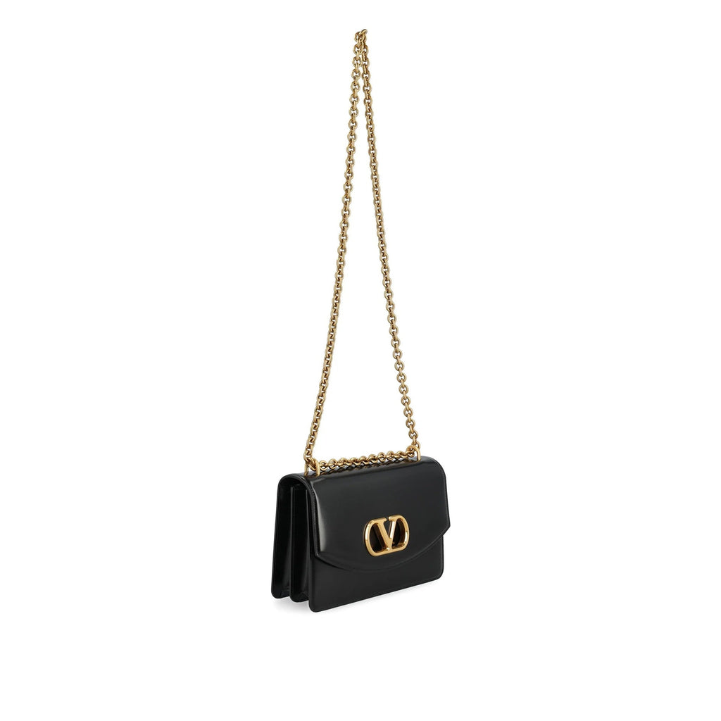 Valentino Garavani Vain Leather Shoulder Bag