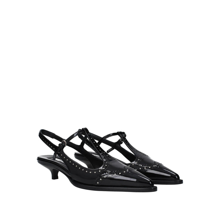 Miu Miu Leather Slingback Pumps