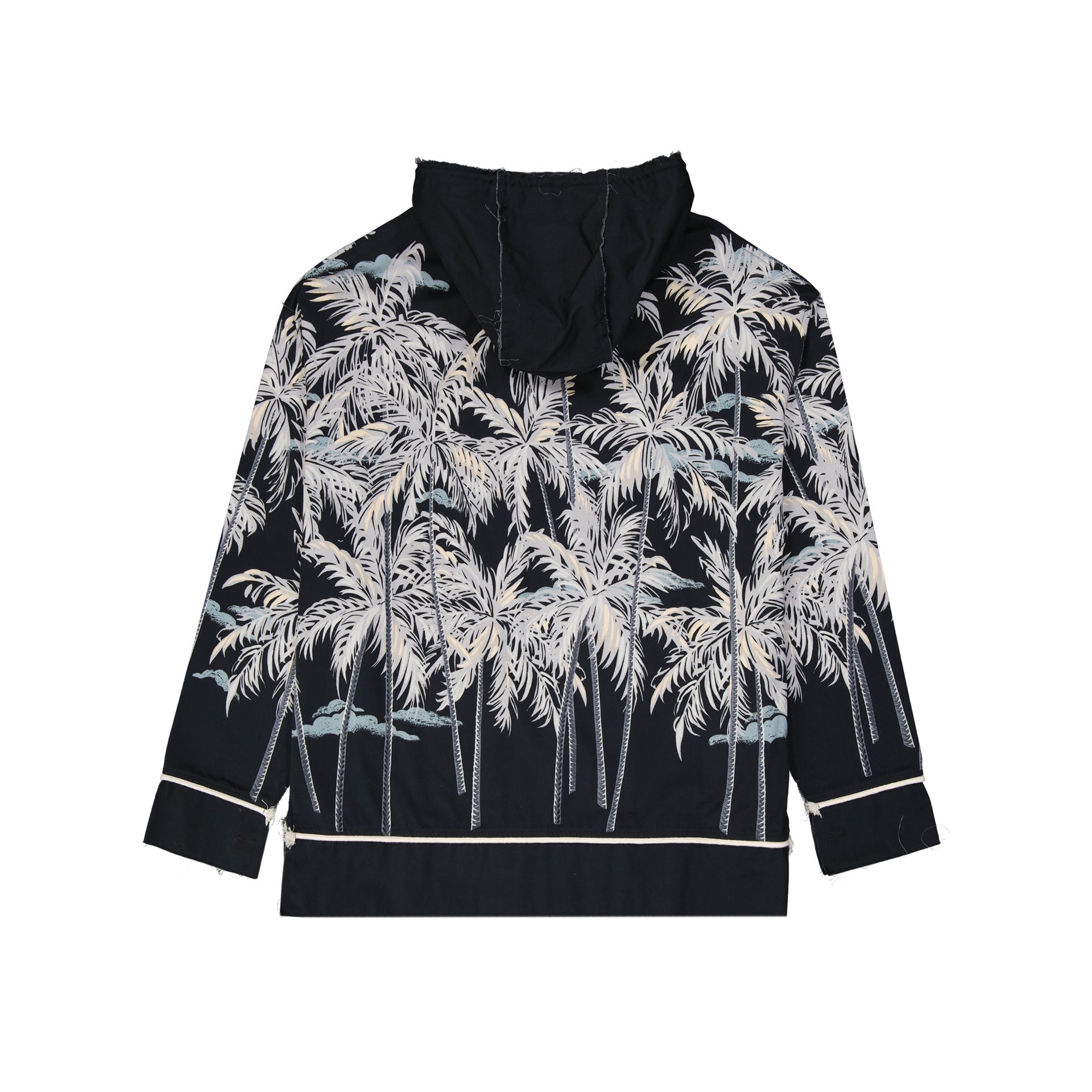 Palm Angels Hooded Printed Shirt – Siebentaschen