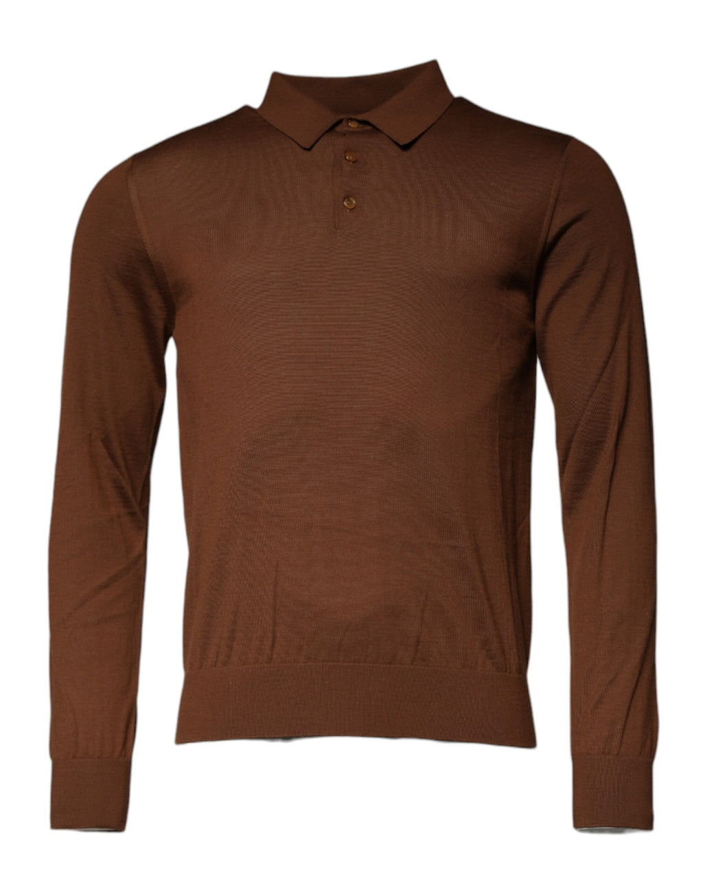Dolce &amp; Gabbana Brauner Kaschmirpullover mit Knöpfen für Herren