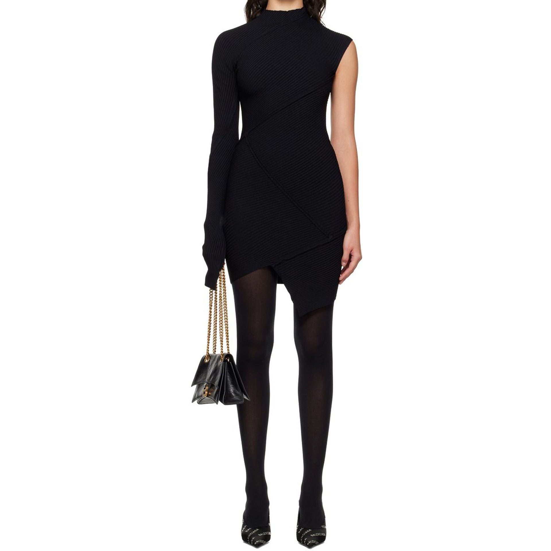 Balenciaga Spiral Mini Dress