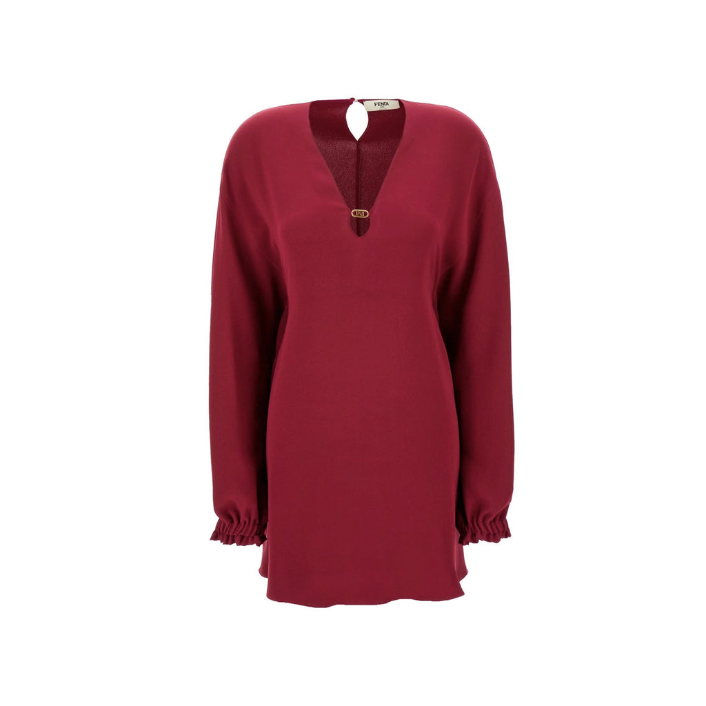 Fendi Cady Silk Dress