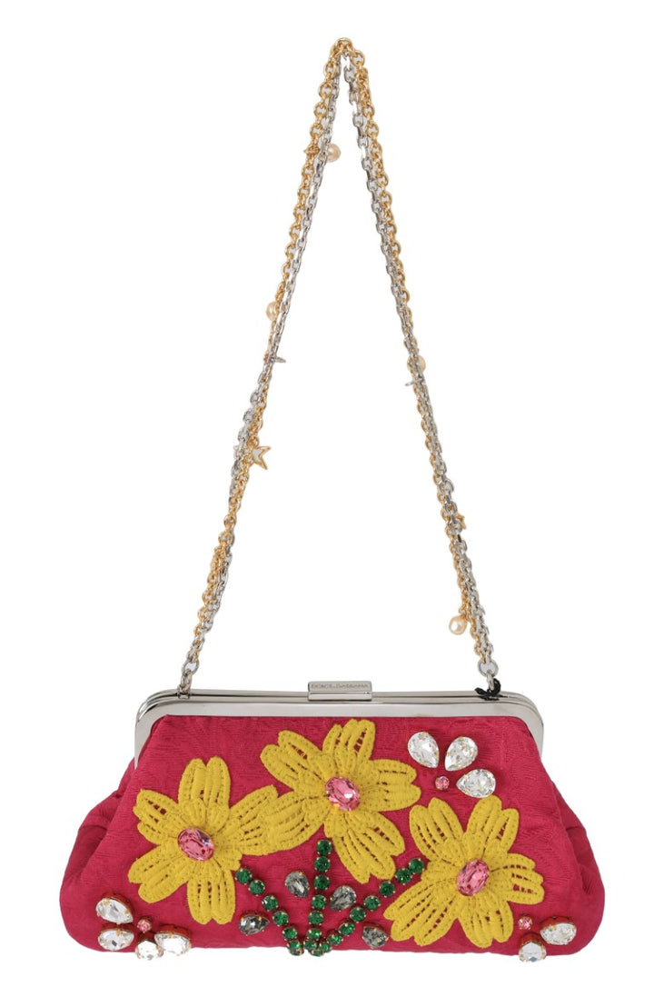 Dolce &amp; Gabbana – Elegante Abend- und Party-Clutch in Pink