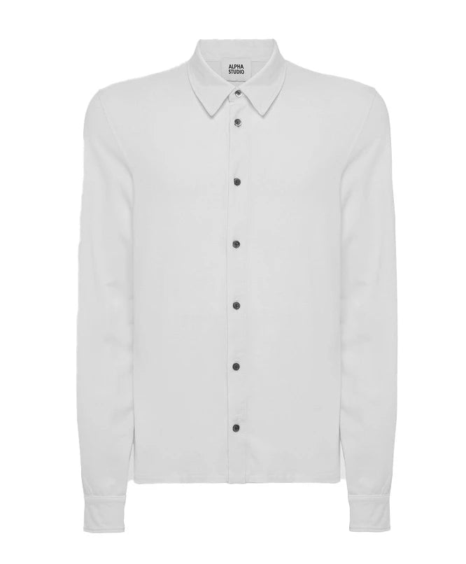 Alpha Studio Shirts White Man